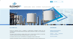 Desktop Screenshot of elcomex.ro